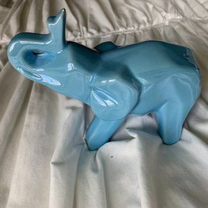 Geometric Elephant Ceramic Figurine